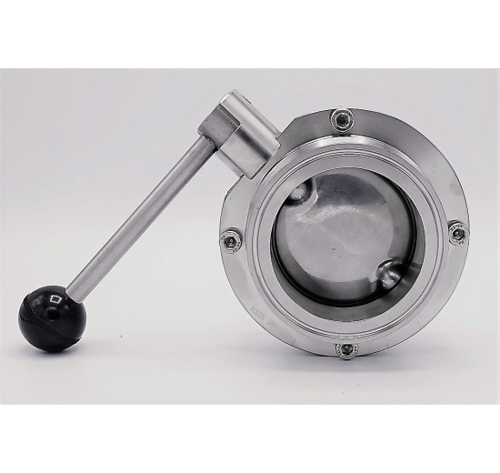 Clamp butterfly valve DN 80