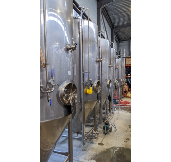 CCTs (Cylindrical Fermentation Conical Tanks)