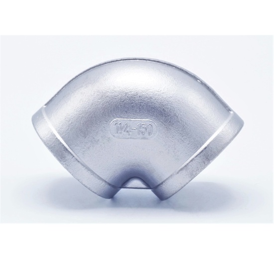 Elbow threaded / type 301_ 90° 5/4", stainless steel