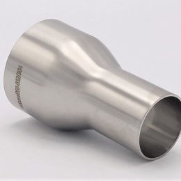 centric reduction welded, long DN 50/32, stainless steel