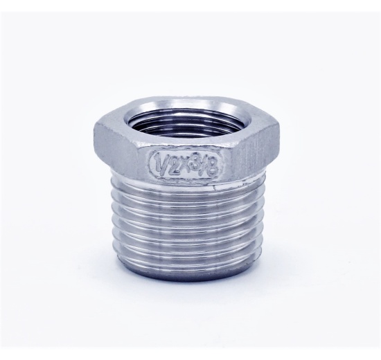 Threaded reducer M/F / with hexagon / type 325 1/2"x3/8"