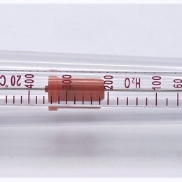Rotameter (flowmeter) Plastic - Glued Joint |0.06~0.6 m3/h, female thread BSP 1/2"