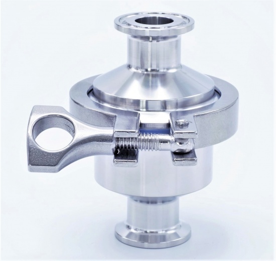 Check Valve, CLAMP C-C DN15 stainless steel