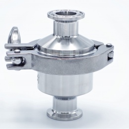 Check Valve, CLAMP C-C DN20 EPDM gasket black (ethylene-propylene)