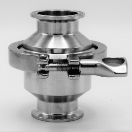 Check Valve, CLAMP C-C DN40, stainless steel