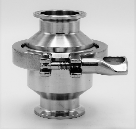 Check Valve, CLAMP C-C DN40, stainless steel
