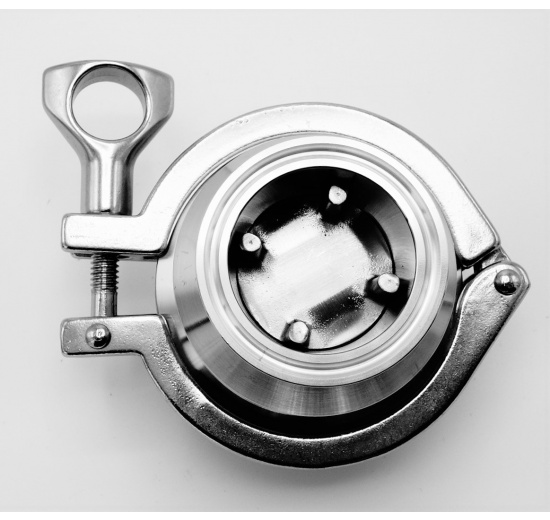 Check Valve, stainless steel CLAMP C-C DN40