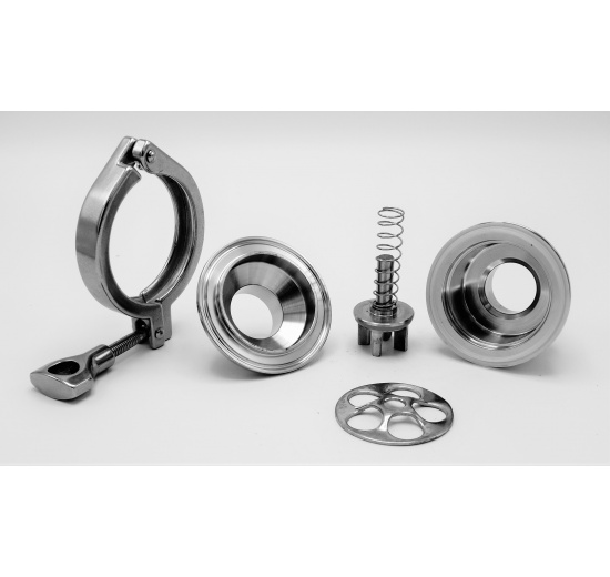 check valve welded, stainless steel DN50