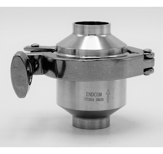 check valve, welded type S-S DN25