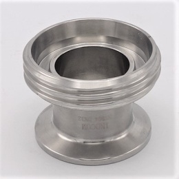 Clamp Connection Union 11851 Stainless Steel, Clamp/ DIN DN40