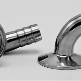 Clamp Hose Adapter 90° DN15 (K50.5)