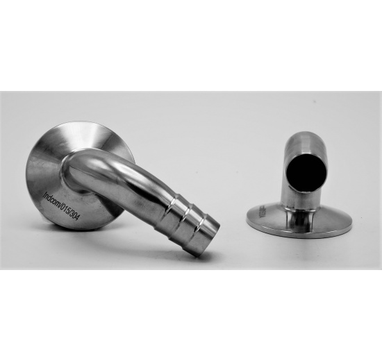 Clamp Hose Adapter 90° DN15 (K50.5)