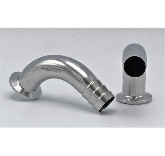 Clamp Hose Adapter 90° DN20 (K34)