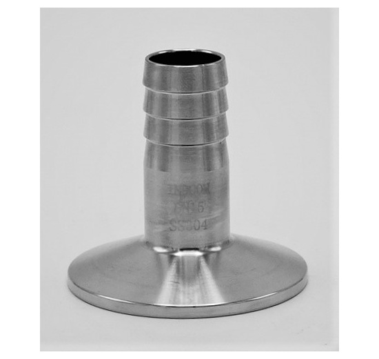 Clamp Hose Adapter DN15, CLAMP collar 50.5 mm (K50.5)