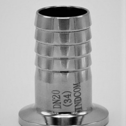 Clamp Hose Adapter DN20, CLAMP collar 34 mm