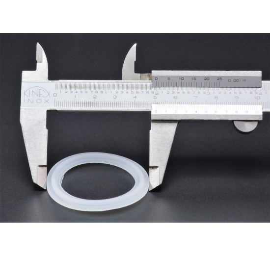 clamp silikonové těsnění DN 40 - talířek 50,5 mm