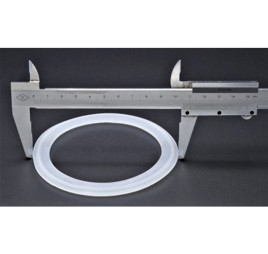 clamp silikonové těsnění DN 80 - talířek 106 mm