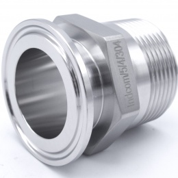 CLAMP Threaded Adapter, Outer Thread (nipl) Food and Beverage processing Humpolec