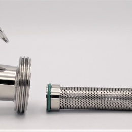 Clamp Y-filter, sanitary, stainless steel