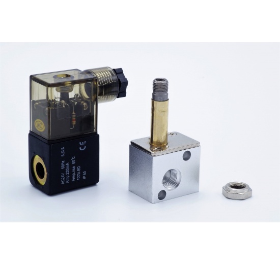 Coil For Solenoid Valve 3/2, G 1/8", AC24V 3 inputs/2 positions