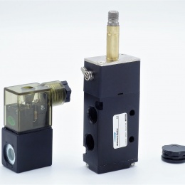 Coil For Solenoid Valve 3/2, G 1/8", DC24V 5 inputs/2 positions