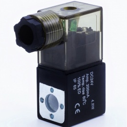 Coil For Solenoid Valve 3/2, G 1/8", DC24V