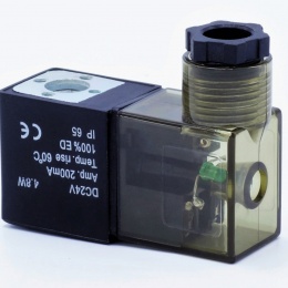 Coil For Solenoid Valve 3/2, G 1/8", DC24V