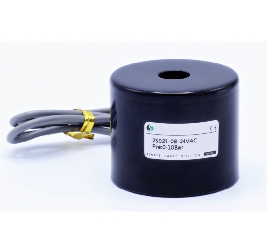 Coil for stainless steel solenoid valve 2/2, AC24V