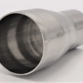 Concentric reducer, welded S-S, long | DN 65/50, stainless steel fittings