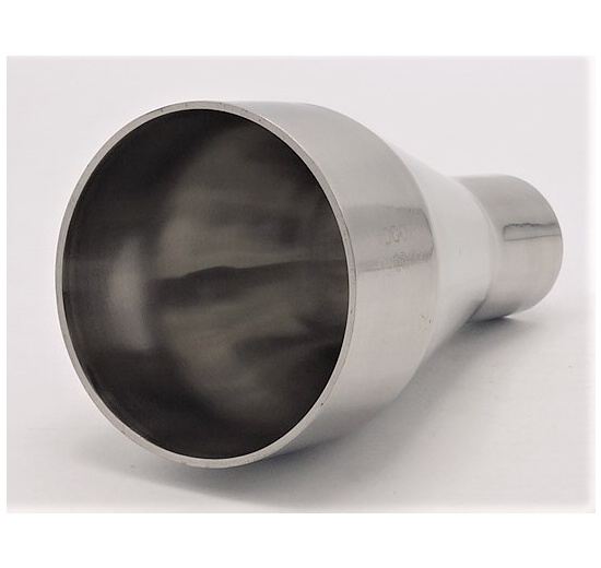 Concentric reducer, welding, long DN 65/32, stainless steel components