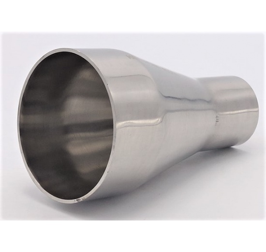Concentric reducer, welding, long DN 65/40, stainless steel components