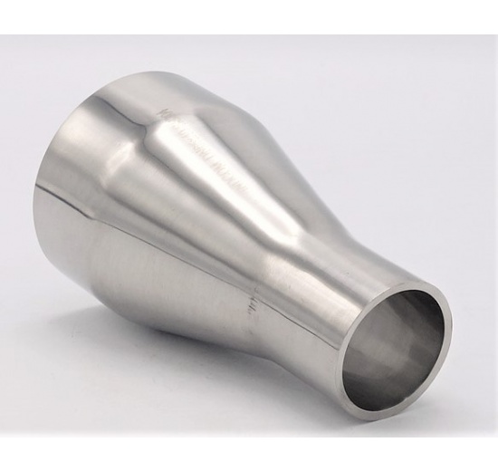 Concentric reducer, welding, long DN 65/40