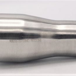 Concentric reducer, welding S-S, long DN 65/50, stainless steel components