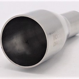 Concentric reduction, welded, long DN 40/20 stainless steel components