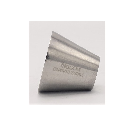 Concentric reduction, welding, short DN 40/20