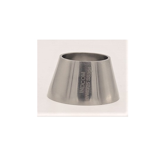 Concentric reduction, welding, short DN 40/25