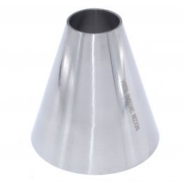 Concentric reduction, welding, short DN100/40(L=105mm), stainless steel fittings