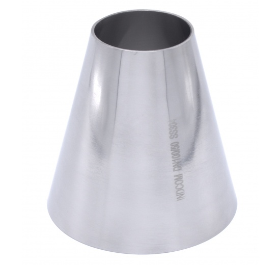 Concentric reduction, welding, short DN100/50(L=105mm) stainless steel fittings