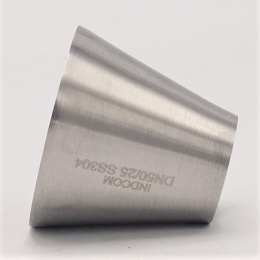 Concentric reduction, welding, short DN50/25