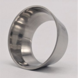 Concentric reduction, welding, short DN50/40, stainless steel