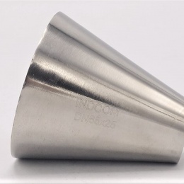 Concentric reduction, welding, short | DN65/25