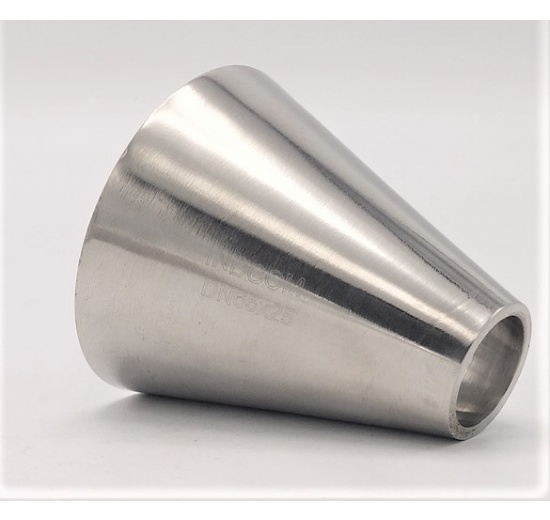 Concentric reduction, welding, short | DN65/25