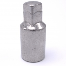 Coupler For Pneumatic Actuator for Stainless ball valve, 2- pieced with mounting plate for actuator 8x8 mm