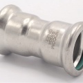 Coupling Press Fittings, Stainless Steel, F/F F 22 mm