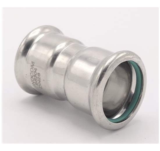 Coupling Press Fittings, Stainless Steel, F/F F 28 mm