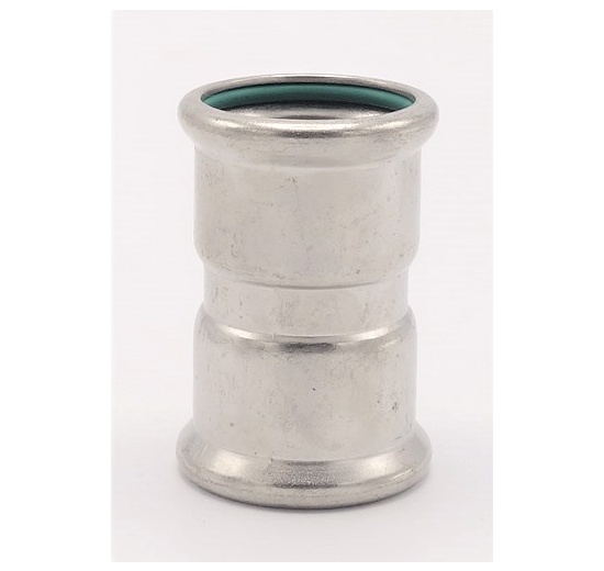 Coupling Press Fittings, Stainless Steel, F/F F 35 mm