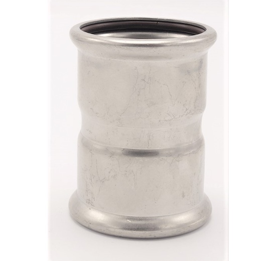 Coupling Press Fittings, Stainless Steel, F/F F 54 mm