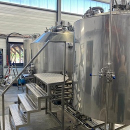customized 3 vessel brewing house