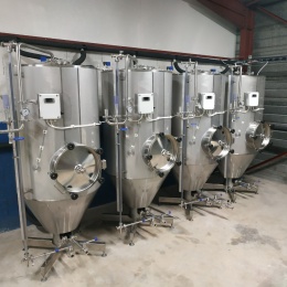 Cylindrical Fermentation Conical Tanks 5HL