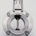 Stainless steel butterfly valves, CLAMP type C-C DN50(K64)